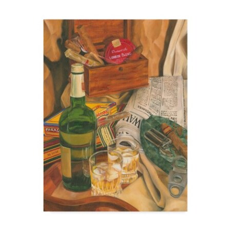 Trademark Fine Art Jennifer Goldberger 'Jennifers Scotch Indulgences Ii' Canvas Art, 35x47 WAG01396-C3547GG